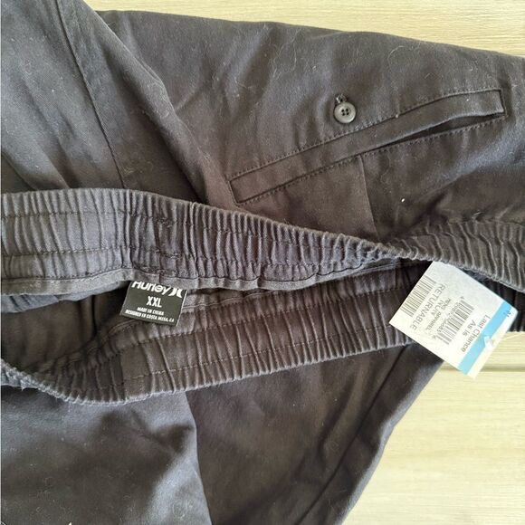 Hurley Jogger Pants Black XXL  NWT - Picture 6 of 7
